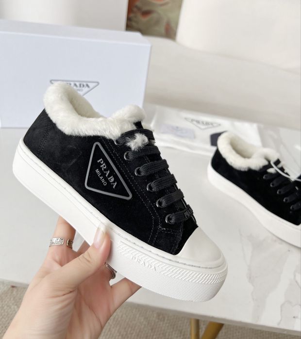 Кеди жіночі зимові Prada
