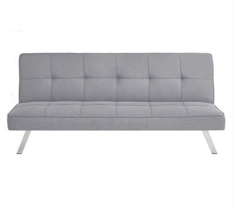 Sofá-cama cinzento novo, ainda na caixa | 95 € com entrega