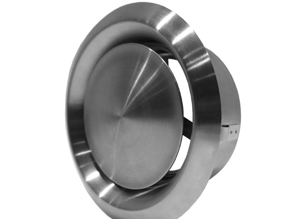 Ø80mm / 3" Regulowany dyfuzor - biały