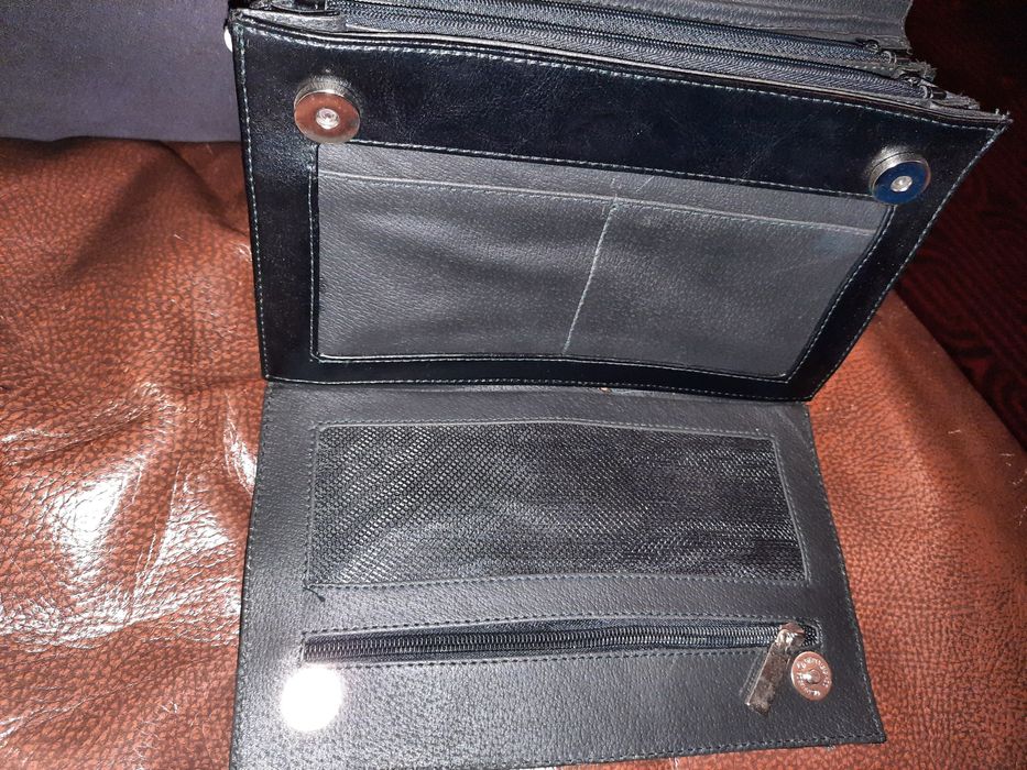 Шкіряна барсетка