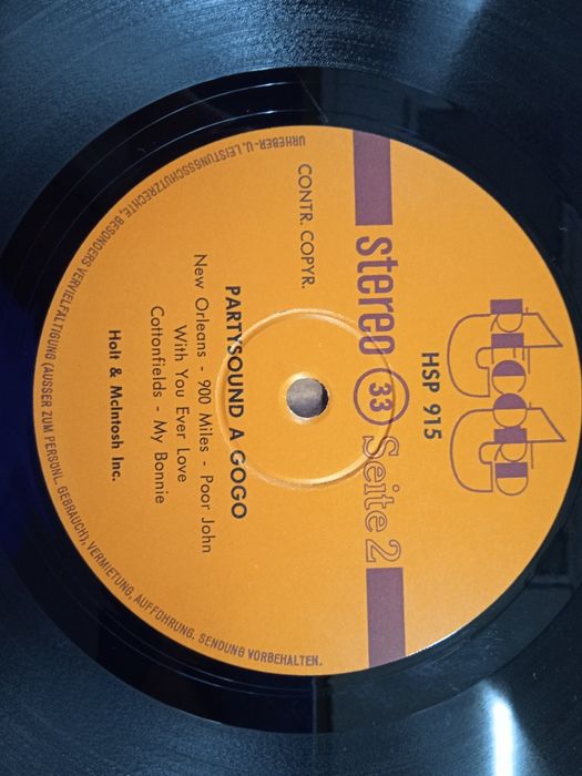 Rock-Beat-Soul with Holt and Mclntosh Inc.  winyl