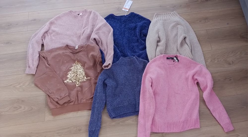 Sweterki S/XS dla dziewczyny
