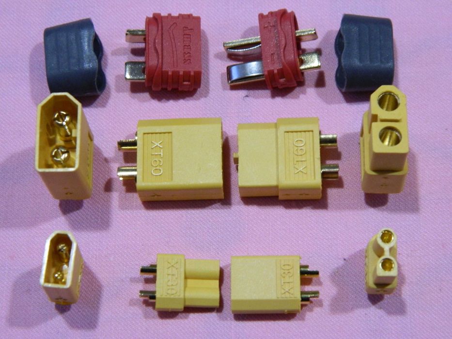 Разъём питания, коннектор силовой ХТ30, ХТ60, Т Plug TM-TF: 35 грн ...