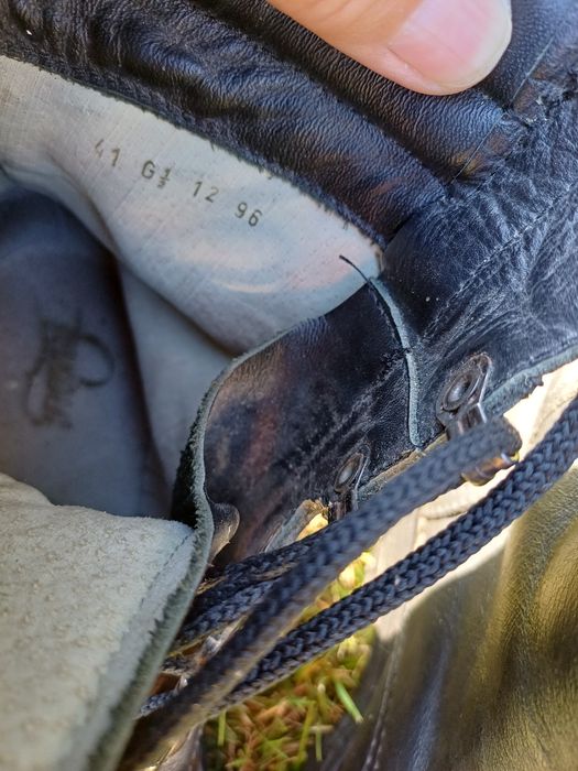 Buty wojskowe używane
