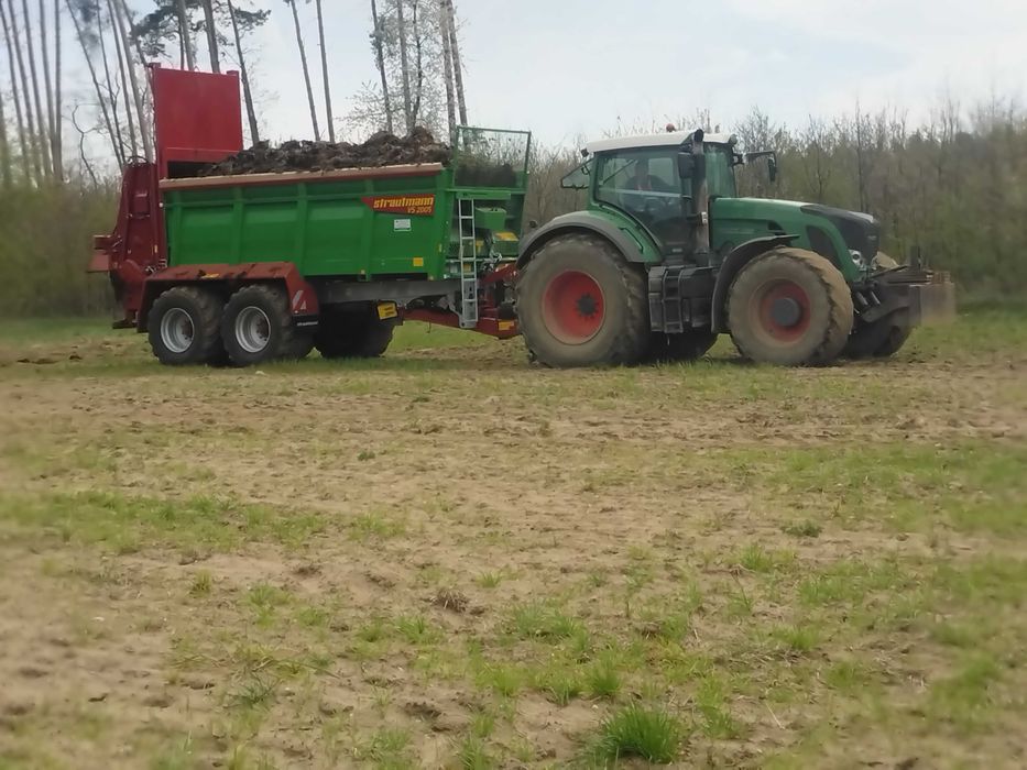usługa rozrzucanie obornika wapnowanie transport kiszonki