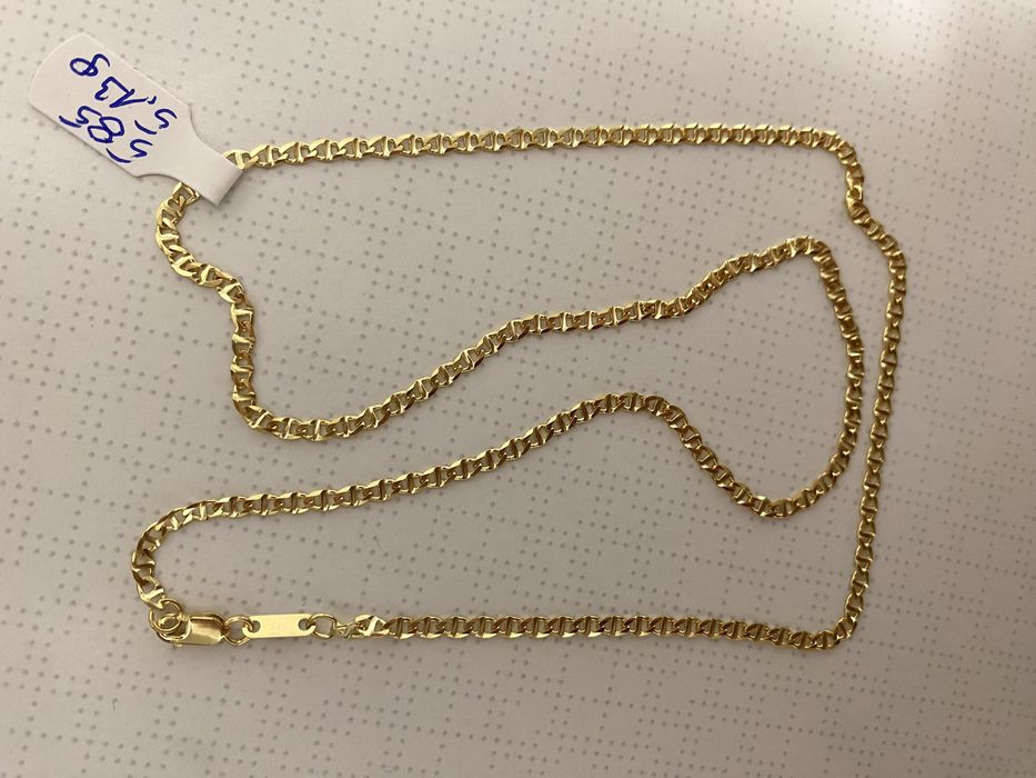 ZŁOTY, nowy łańcuszek, Gucci 50 cm 5,13 g, próba: 585, 14K