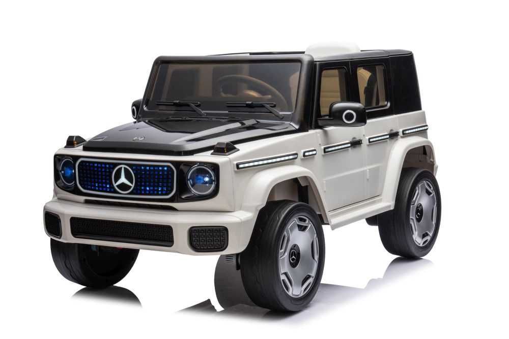 Auto samochód na akumulator MERCEDES EQG autko SUV JEEP zabawka 4x4