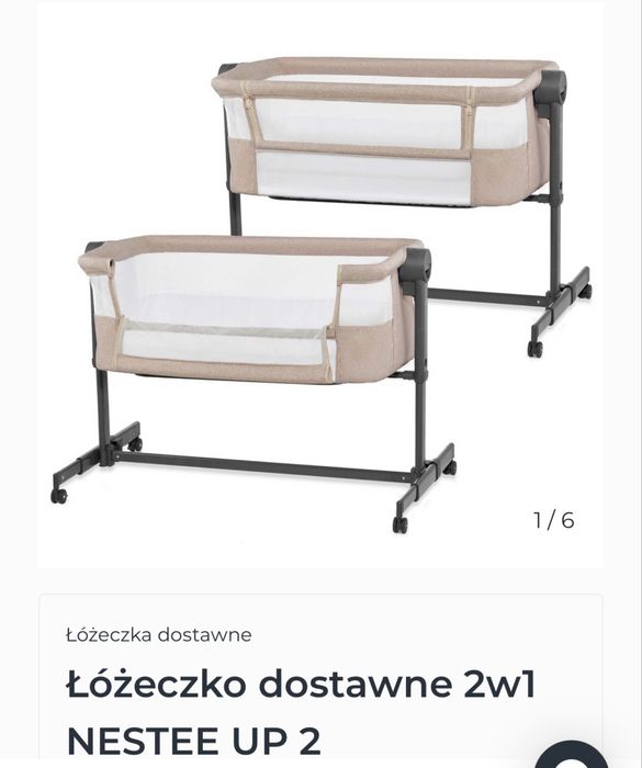 Łóżeczko dostawne Kinderkraft Neste Up