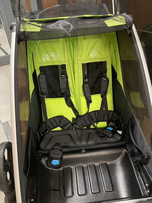 Przyczepka Thule cab 2 xxl jak nowa doposażona