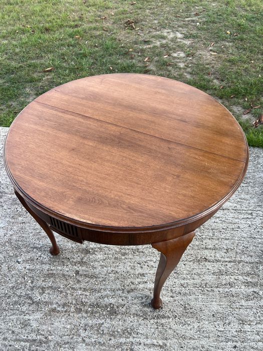 Stół antyk oryginalny Jas. Shoolbred & Co