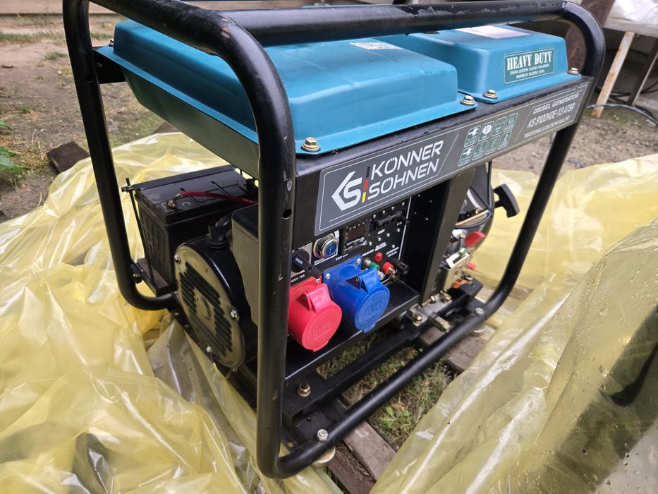 Новий дизельний 3 фази генератор  Konner&Sohnen KS 9100HDE-1/3 ATSR (EURO V