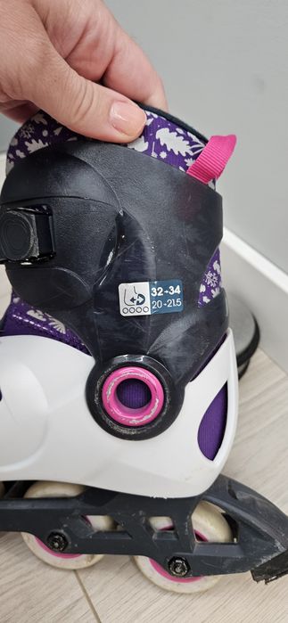 Oxelo rolki decathlon 32-34 regulowane