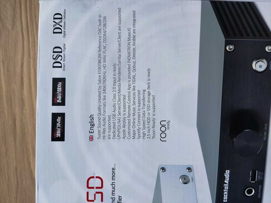 CocktailAudio N15D - odtwarzacz sieciowy, streamer