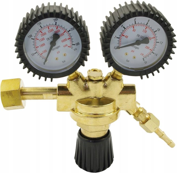 Regulator ciśnienia Manometr azotu N2