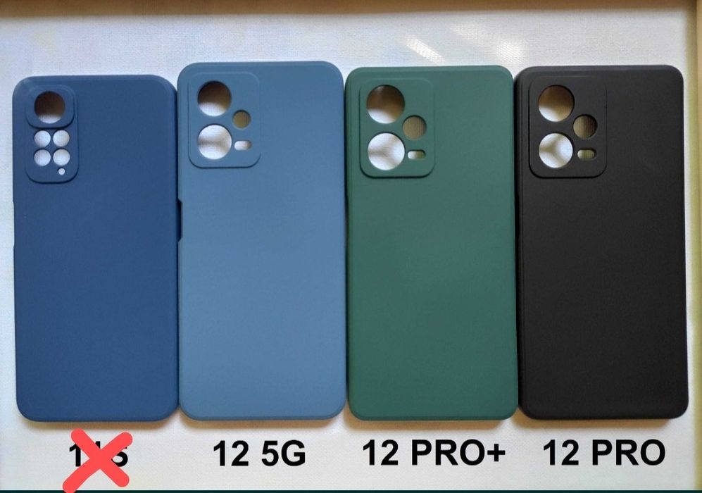 Silicone Case для Xiaomi Redmi Note 11s/ 12 5G/ 12 Pro/ 12 Pro Plus