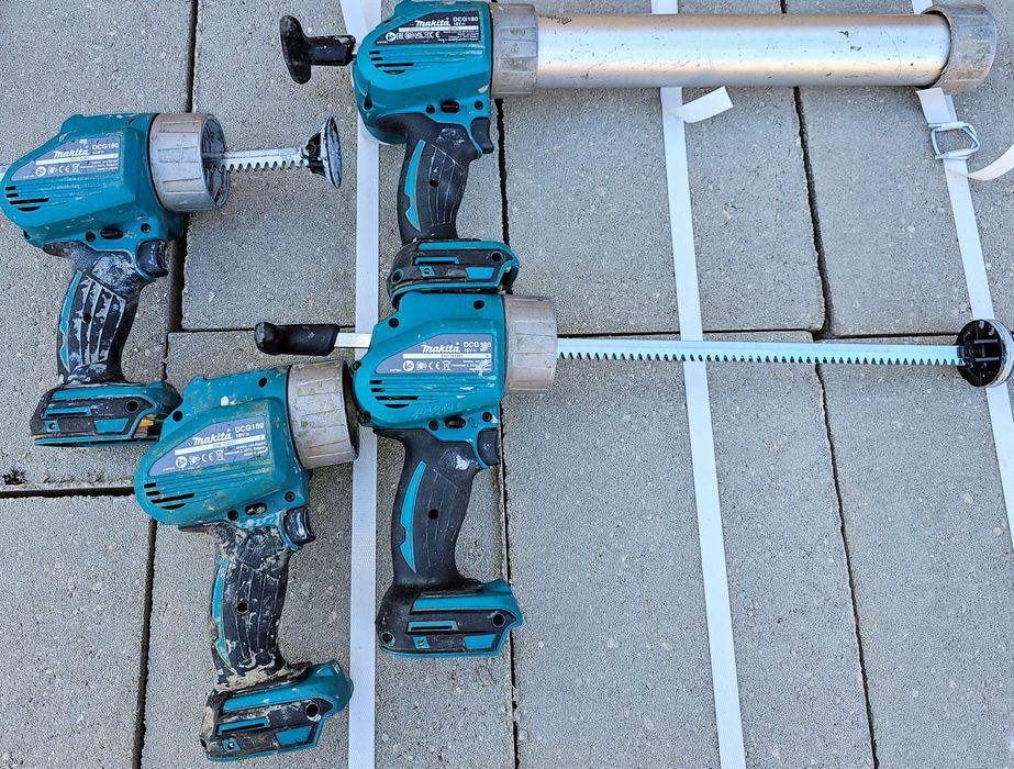 Akumulatorowy wyciskacz do silikonu, kleju Makita DCG 180 LXT JAPAN