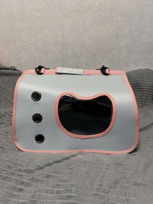 Переноска для котів нова обʼємна