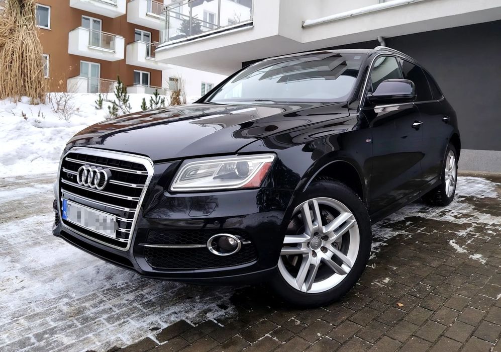 Audi Q5 2015r Lift 3.0 V6 272km S-Line Quattro 2xAlu FULL Zarej.PL Zamiana