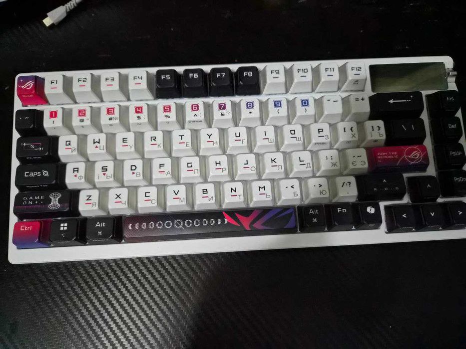 Ігрова клавіатура ASUS ROG Azoth X NX Snow V2 PBT