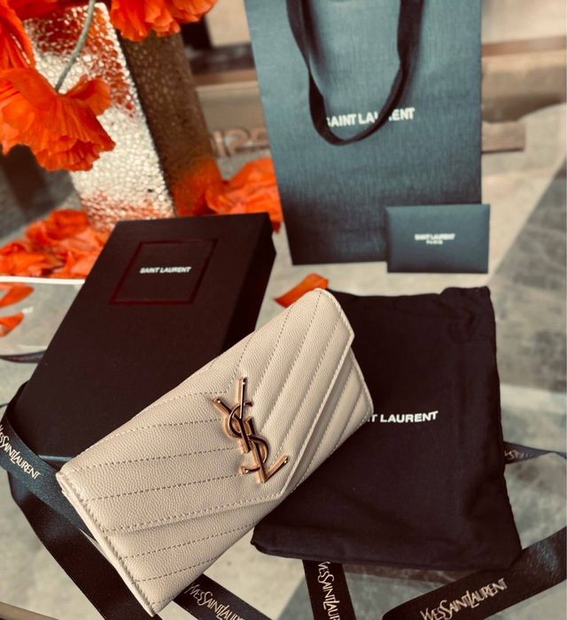 Женский оригинальный кошелек Saint Laurent