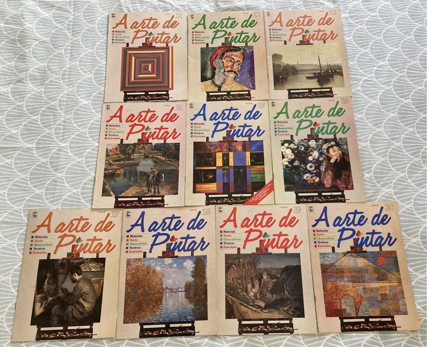 40 Revistas Colecção “A Arte de Pintar”