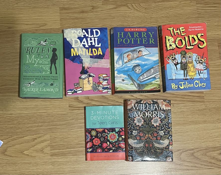 Енід Блайтон англійською дитячі книги Роальд Дал Роулінг Гаррч Поттер