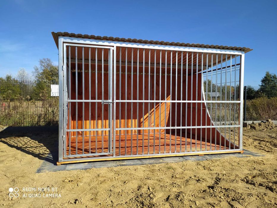 Kojec dla psa "ŁEZKA" NOWOŚĆ całość z wysokiej jakości OCYNKU 3X2