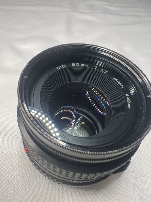 Minolta MD 50mm f/1.7 – klasyczny obiektyw standardowy Japan