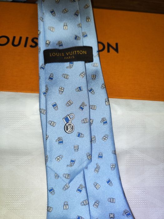 Gravata seda Louis Vuitton