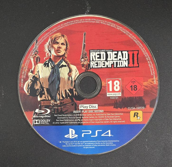 Gra PS4 Red Dead Redemption 2 OPIS