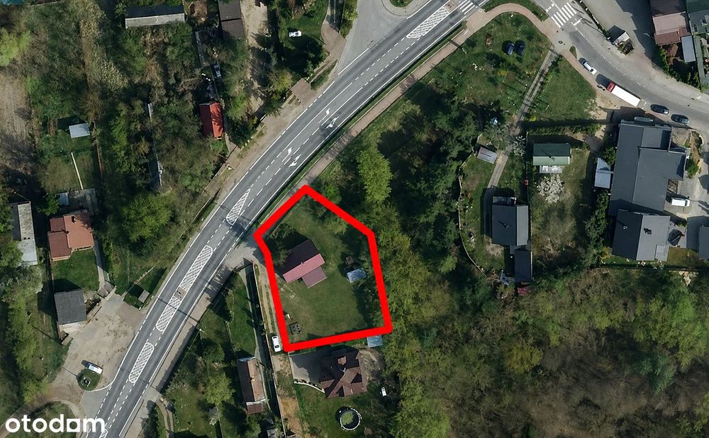 ​Działka w doskonałej lokalizacji 1166 m (MNU) z domem ul. Białostocka
