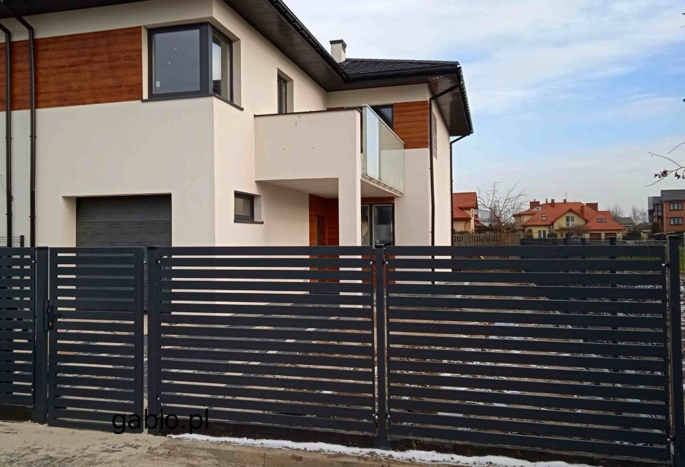 Przęsła ogrodzeniowe palisadowe