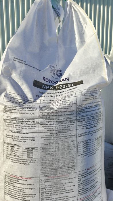 NPK 7 20 30 Blend nawóz