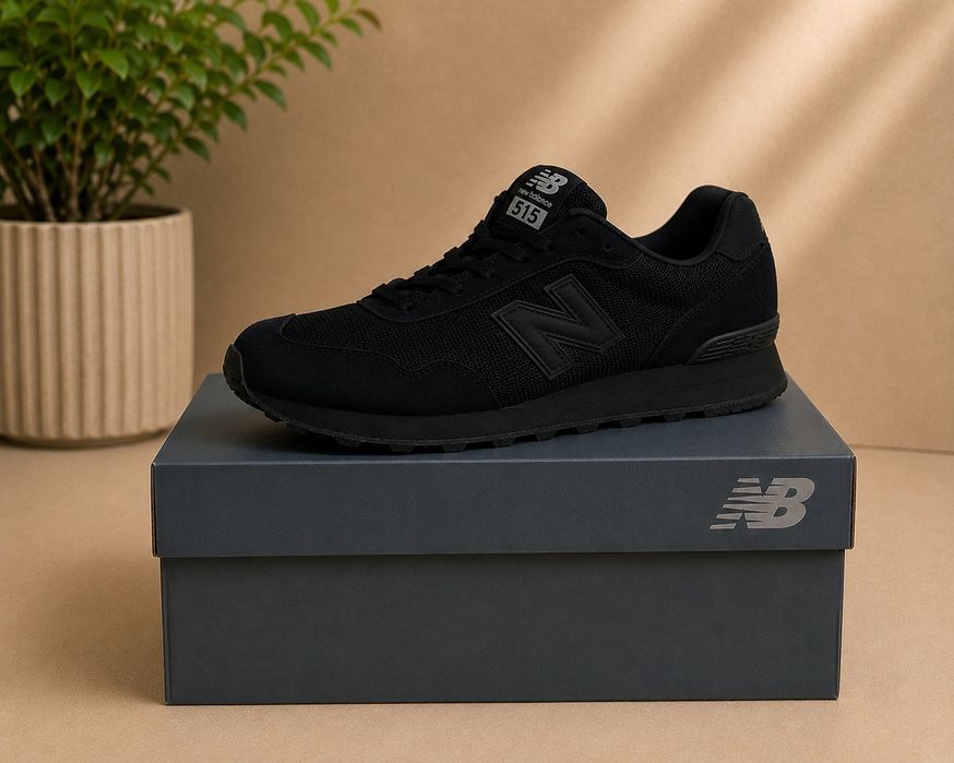 New Balance 515 — оригінал, чорні, розмір 45.5