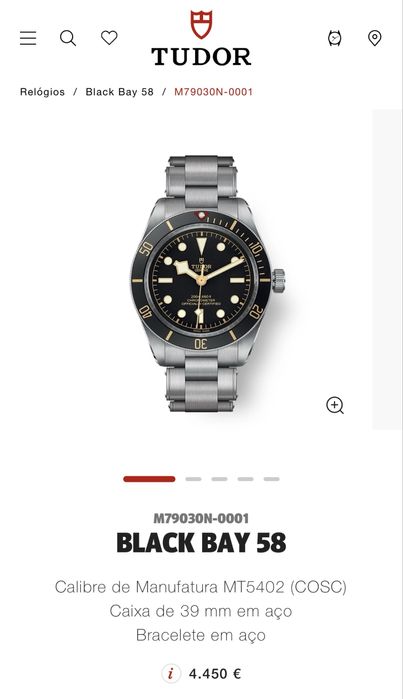 Tudor Black Bay 58 Agosto 2025