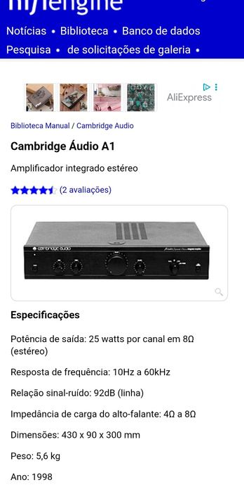 Cambridge audio A1 SE