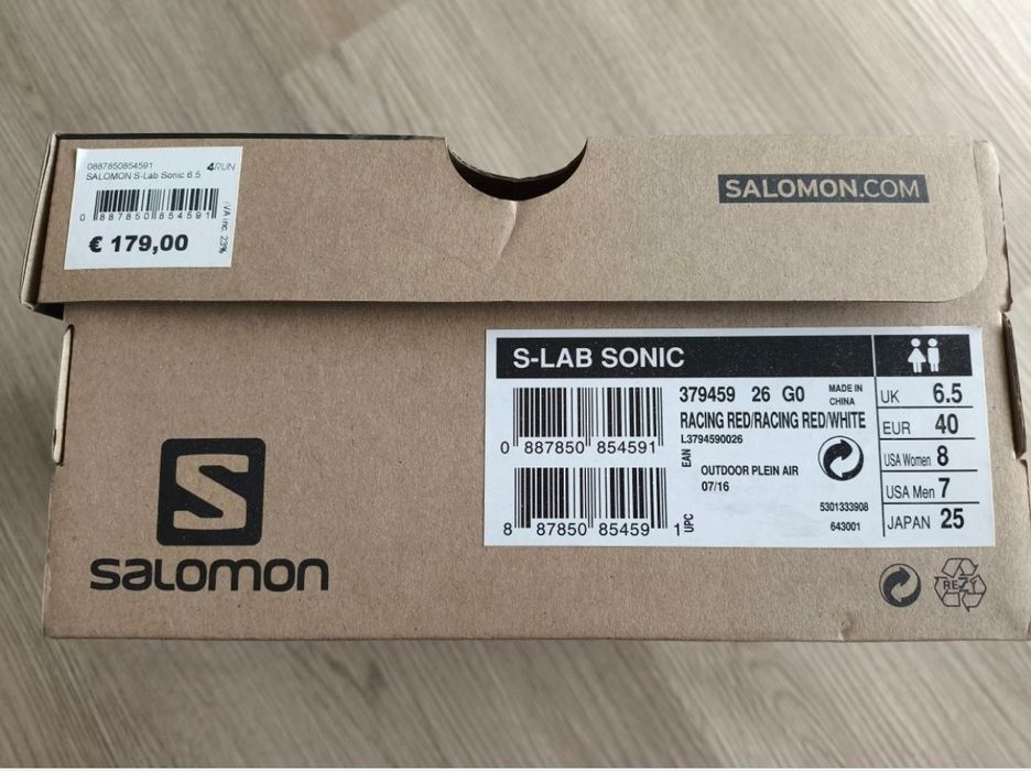 Salomon S-Lab Sonic (Tam. 40) – Novas em Caixa (Preço de Etiqueta: 179€)