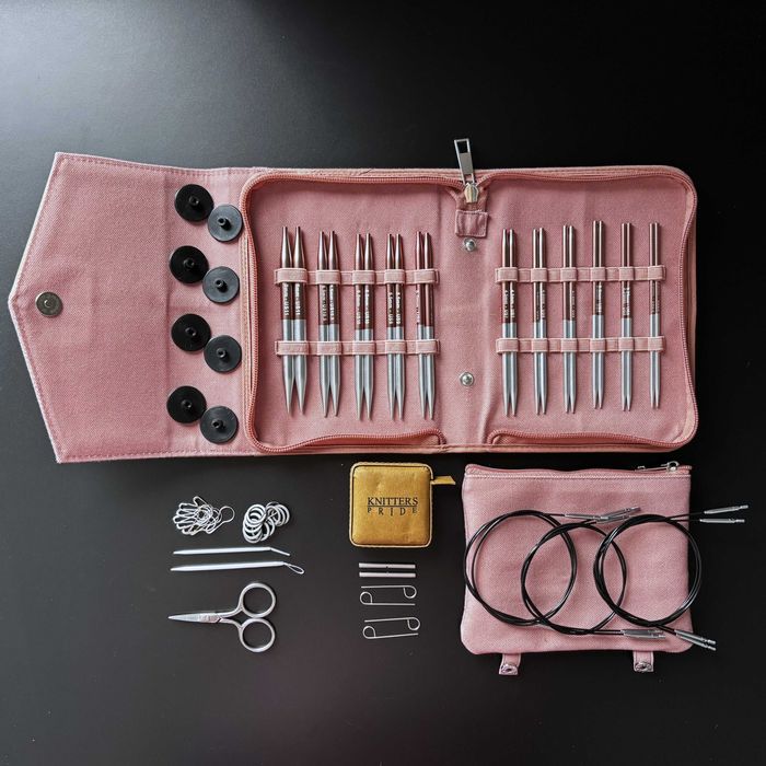 Zestaw 11 par wymiennych drutów Knitter's Pride Rosemist Regal