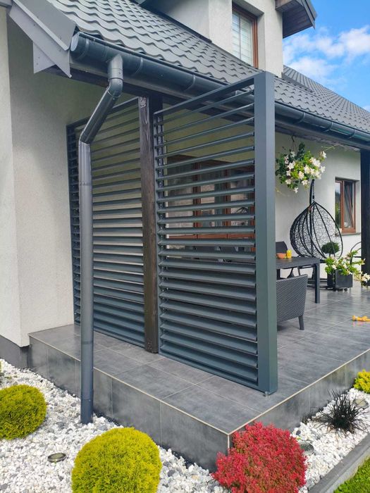 Ruchome deseczki aluminiowe  -zabudowy aluminiowe - Montaż-sprzedaz