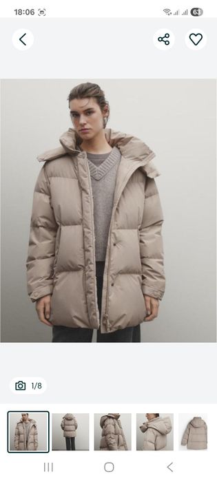 Продам пуховик Massimo Dutti оригінал!