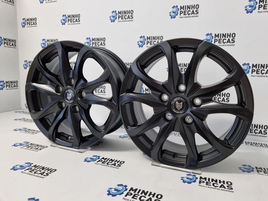 Jantes FOX OPUS em 16 Satin Black (5x118)