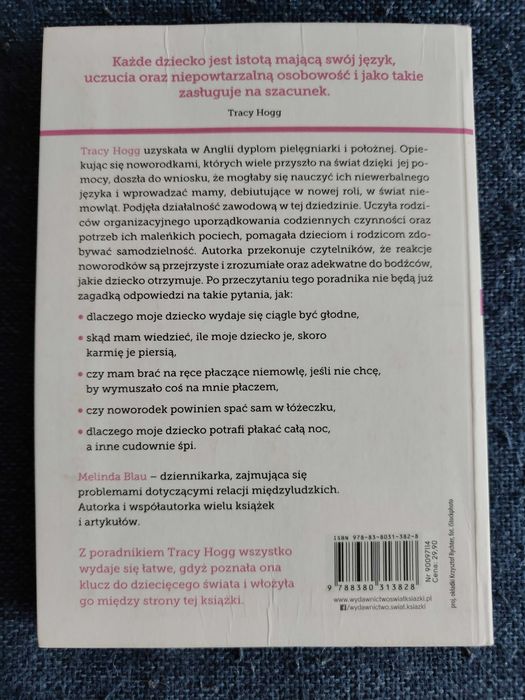 Tracy Hogg Język Niemowląt