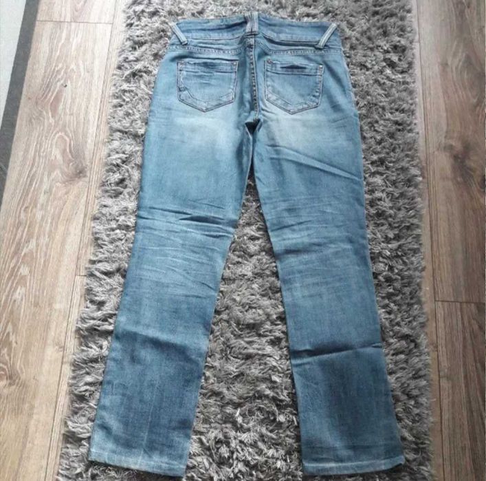 Spodnie damskie dżinsowe rozm. 38/40