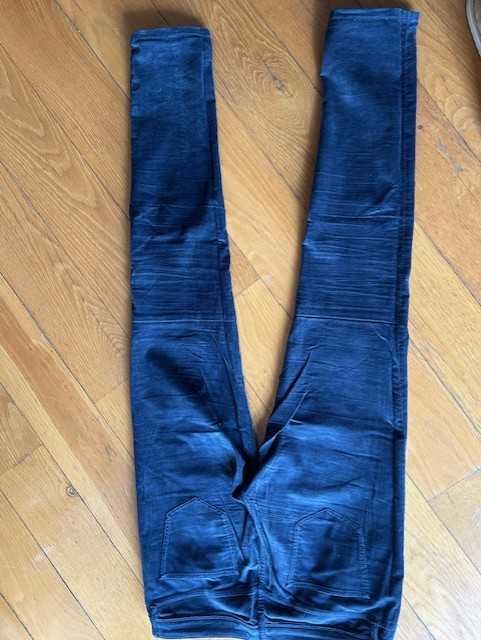 Calças - Marca Massimo Dutti - Cor azul marinho - Tam 38