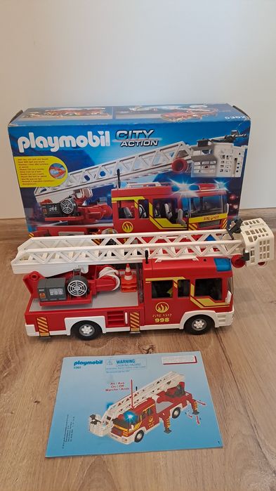 Playmobil straż pożarna z drabiną 5362