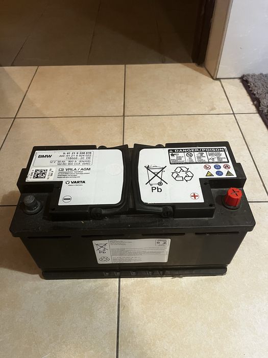 Akumulator BMW 12V 90Ah, 90Ah AGM, 105Ah AGM Zobacz!