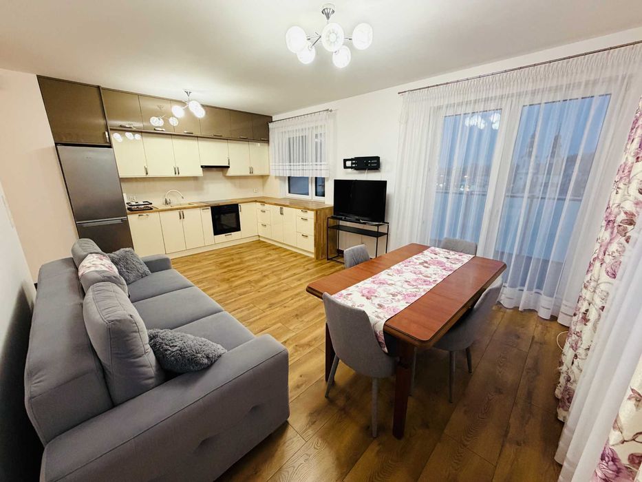 Mieszkanie 56m² - Warszawska - 2 pokoje + aneks + balkon