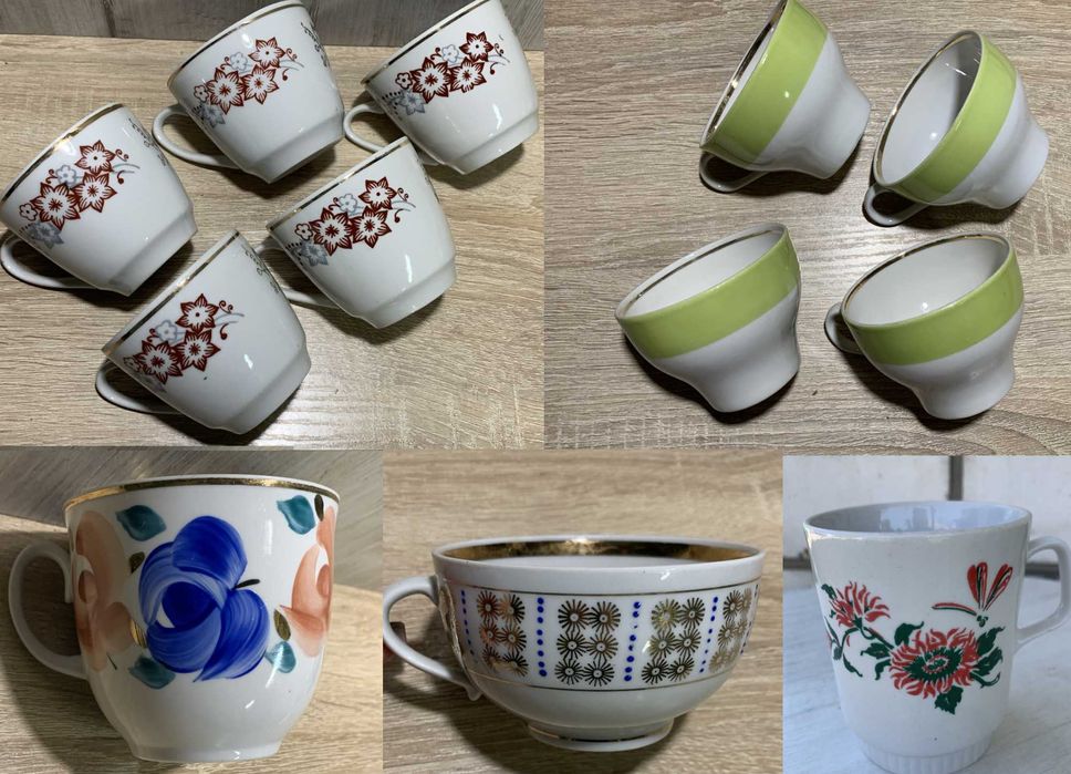 Чашка СССР посуда Барановский Полонский Довбыш заводы