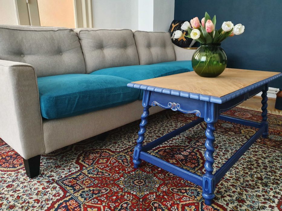 Stolik kawowy ława – oryginalna odnowiona Budapeszt