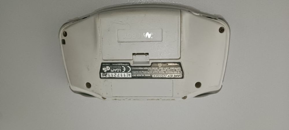 Gameboy advance branca